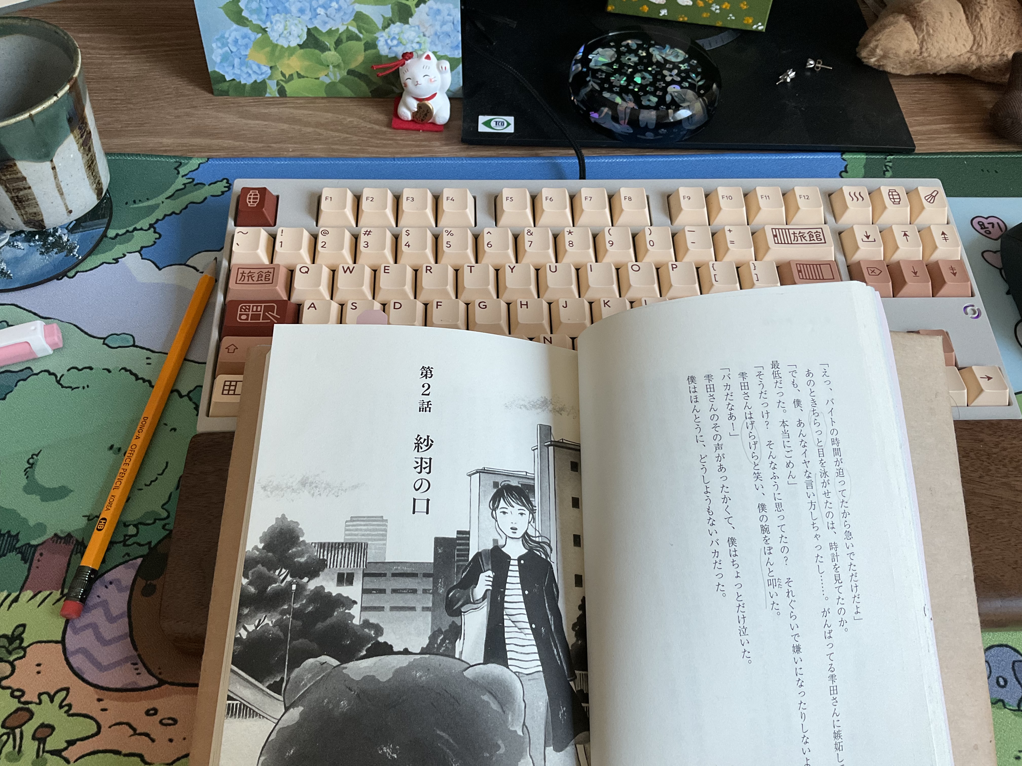 photo of my japanese study today